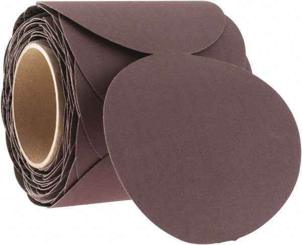 3M 7010361697 PSA Disc 5" Disc Dia, 180 Grit, Aluminum Oxide