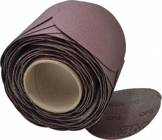 3M 7000000249 PSA Disc 5" Disc Dia, 60 Grit, Aluminum Oxide