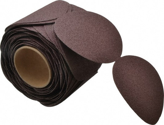 3M 7010326149 PSA Disc 5" Disc Dia, 50 Grit, Aluminum Oxide
