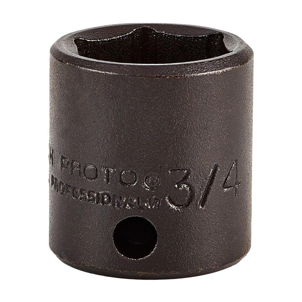 Proto J7224H Impact Socket 3/8" Drive, 3/4" Socket, Hex Drive