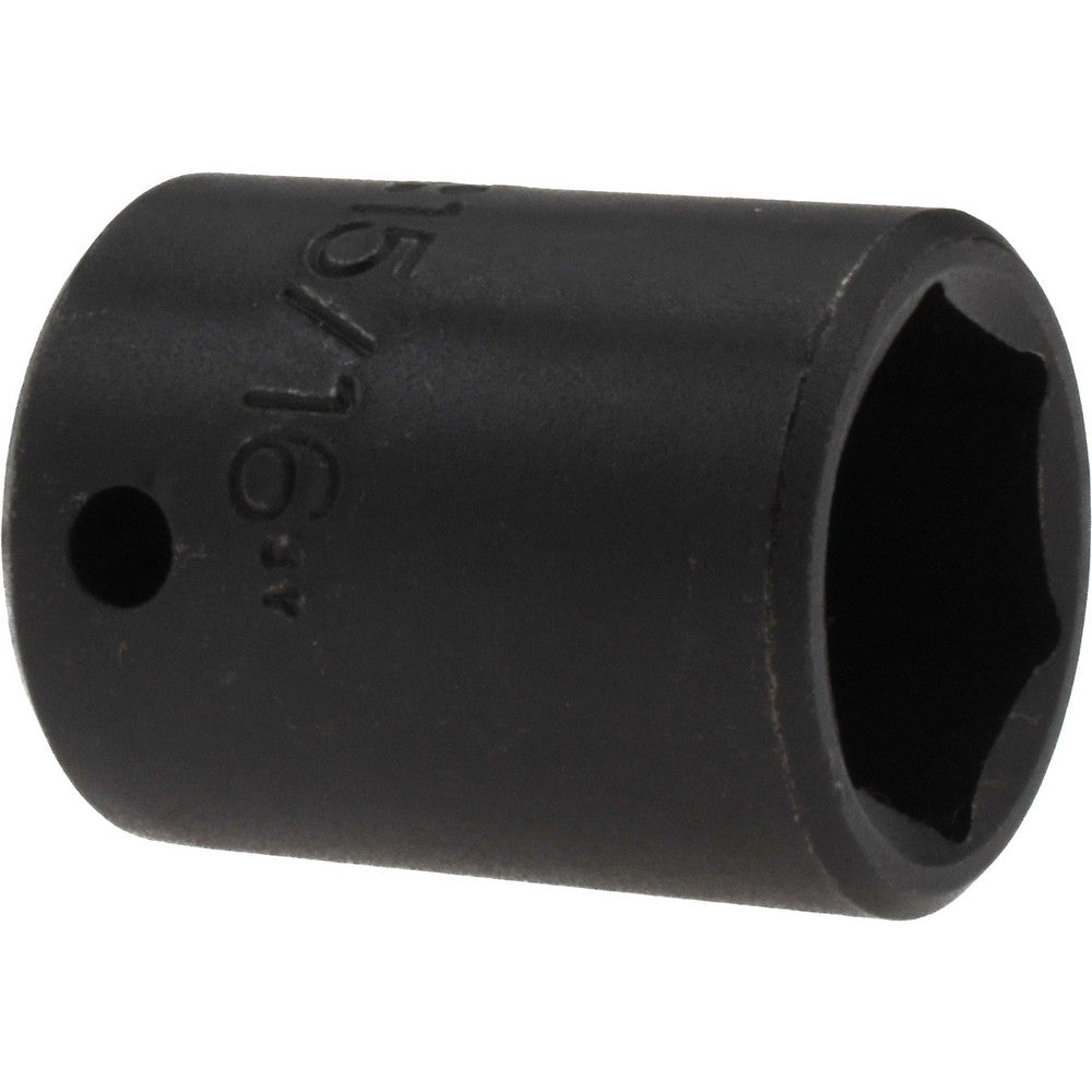 Proto J7430H Impact Socket 1/2" Drive, 15/16" Socket, Hex Drive