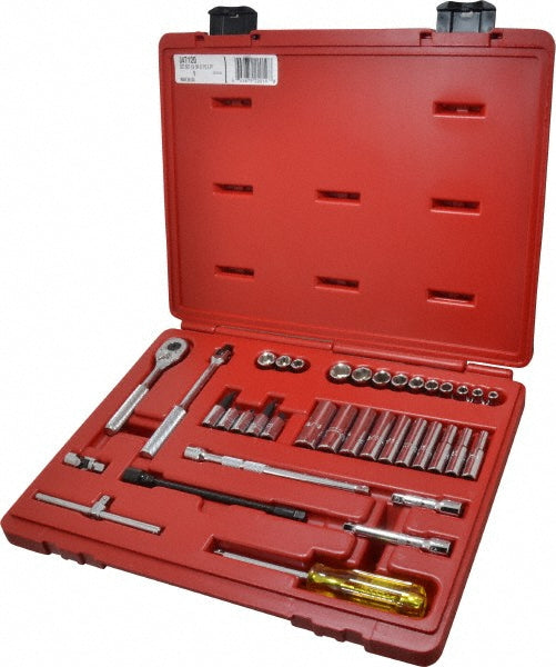 Proto J47137S Socket Set 37 Pc, 1/8 to 9/16" Socket