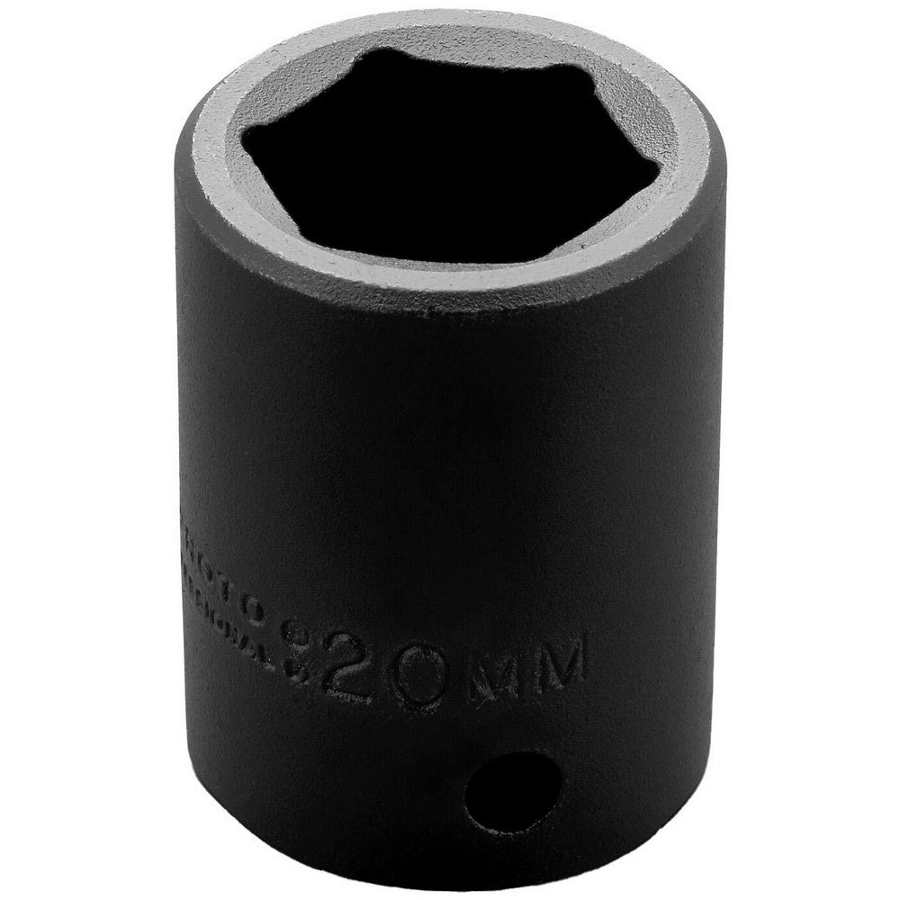 Proto J7420M Impact Socket 1/2" Drive, 20mm Socket, Hex Drive
