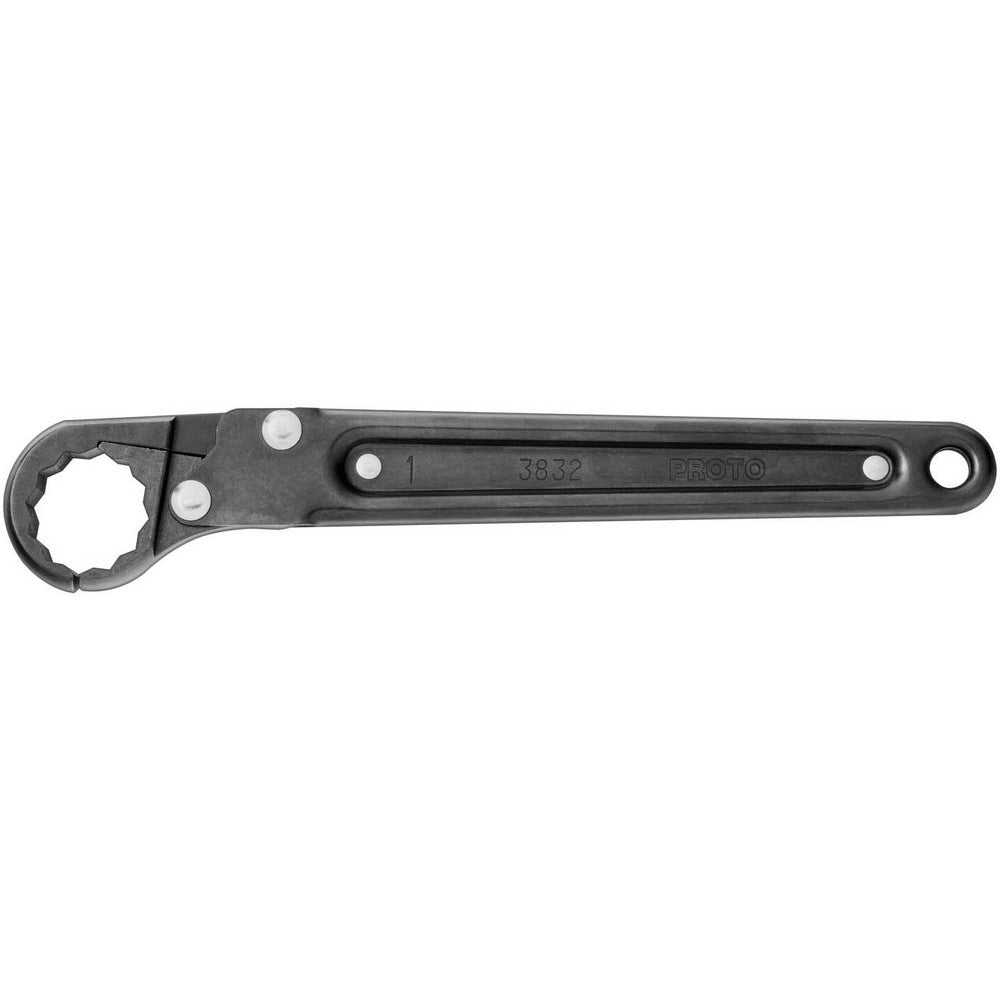 Proto J3832 1", Black Finish, Ratcheting Flare Nut Wrench