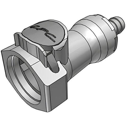 CPC Colder Products 60600 Push-to-Connect Tube Fitting Connector, 3/8" ID