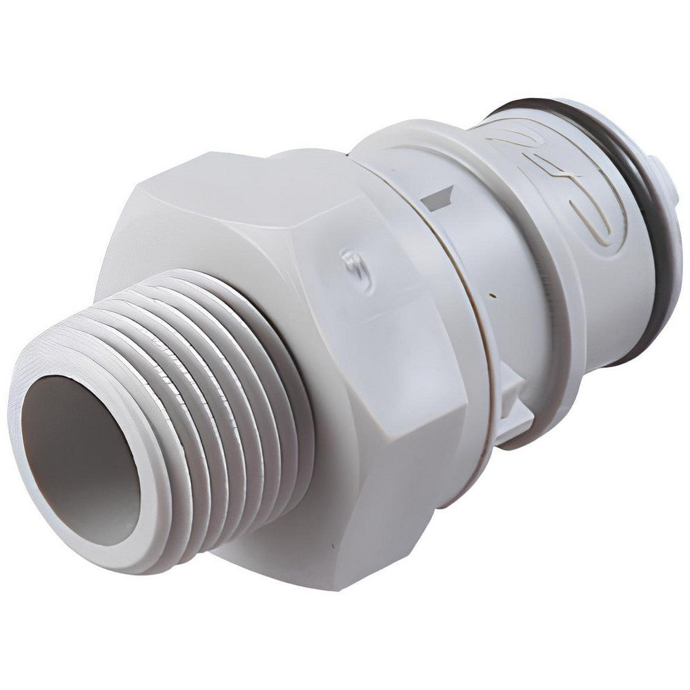 CPC Colder Products 60400 Push-to-Connect Tube Fitting Connector, 1/2" OD