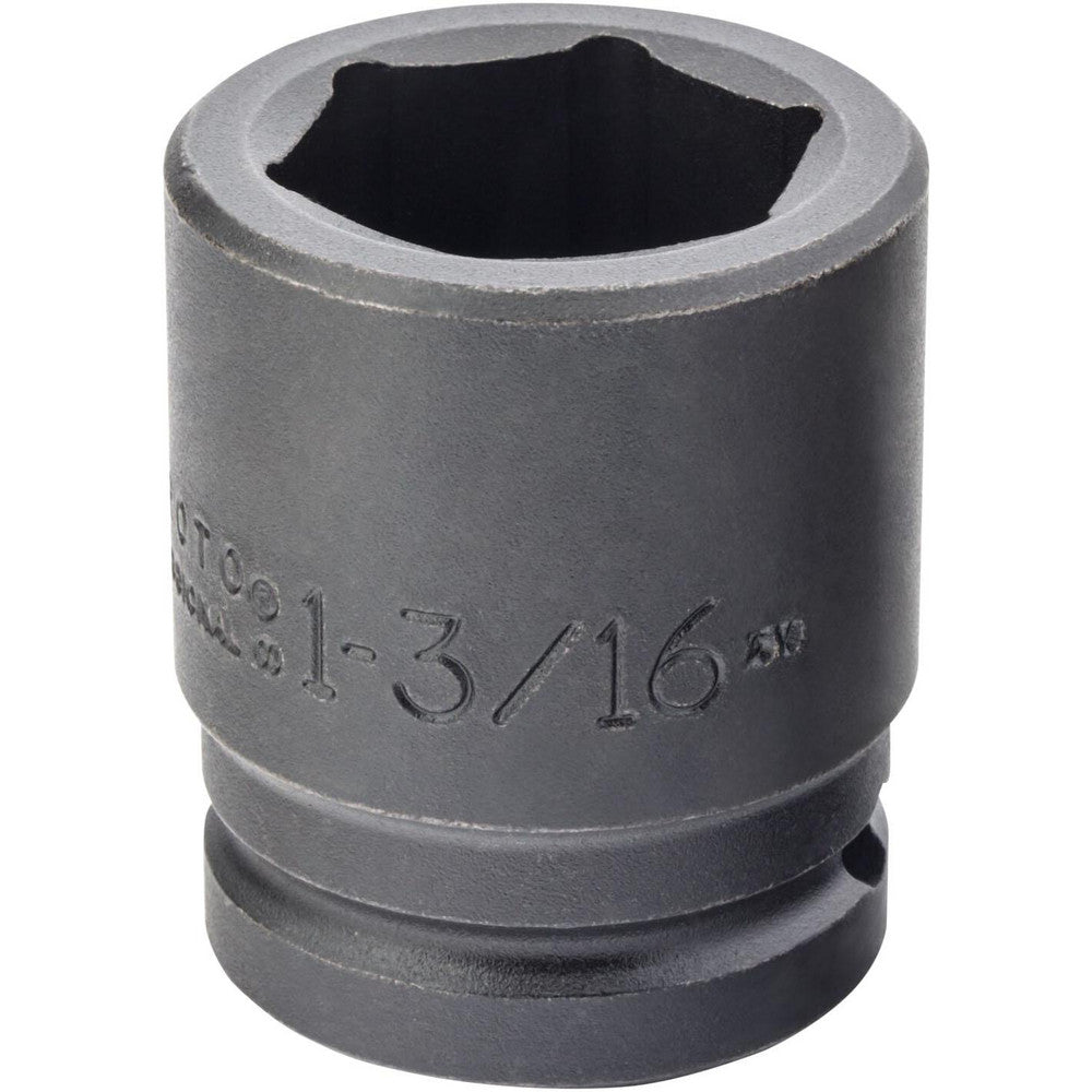 Proto J07519 Impact Socket 3/4" Drive, 1-3/16" Socket, Hex Drive