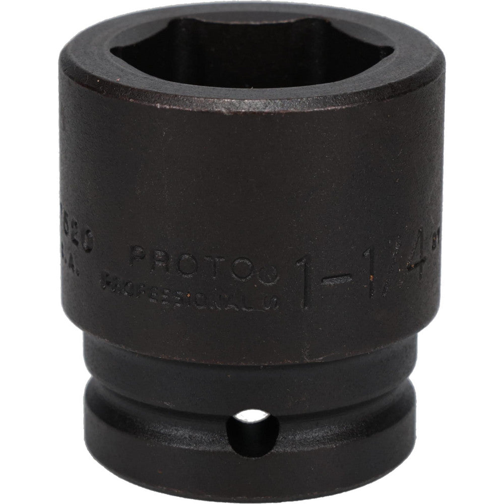 Proto J07520 Impact Socket 3/4" Drive, 1-1/4" Socket, Hex Drive