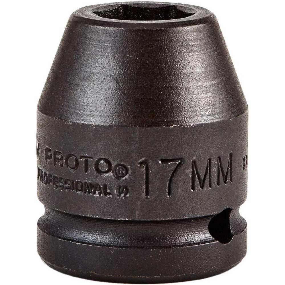 Proto J07517M Impact Socket 3/4" Drive, 17mm Socket, Hex Drive