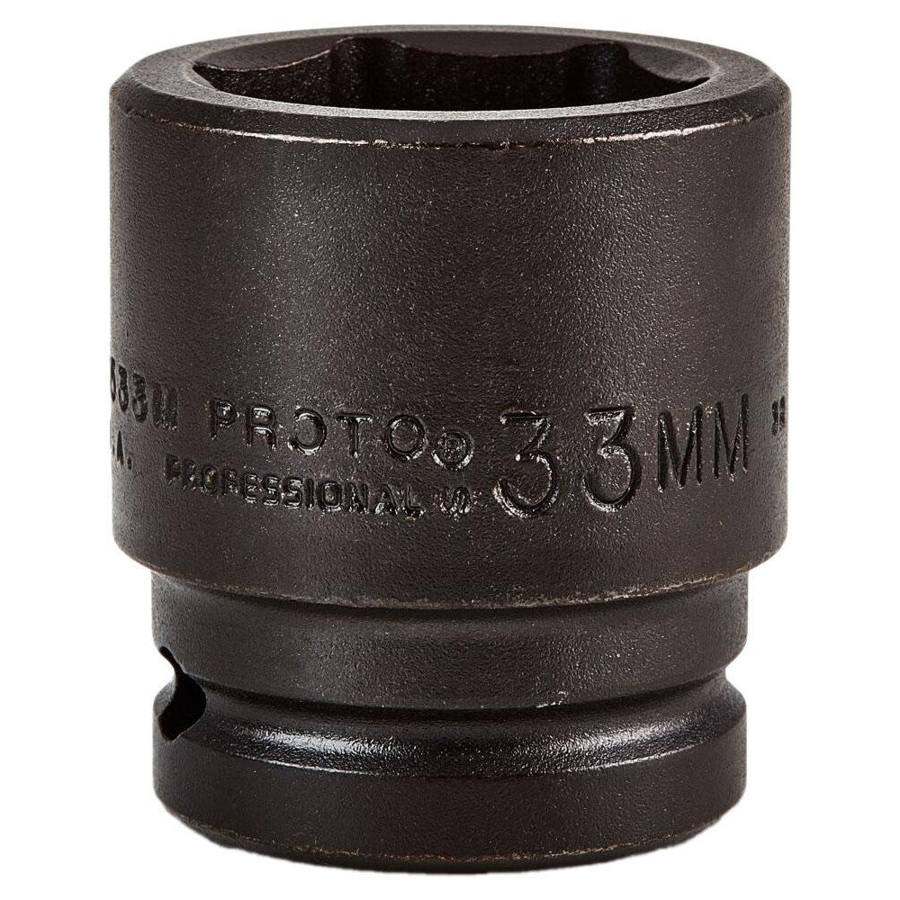 Proto J07533M Impact Socket 3/4" Drive, 33mm Socket, Hex Drive