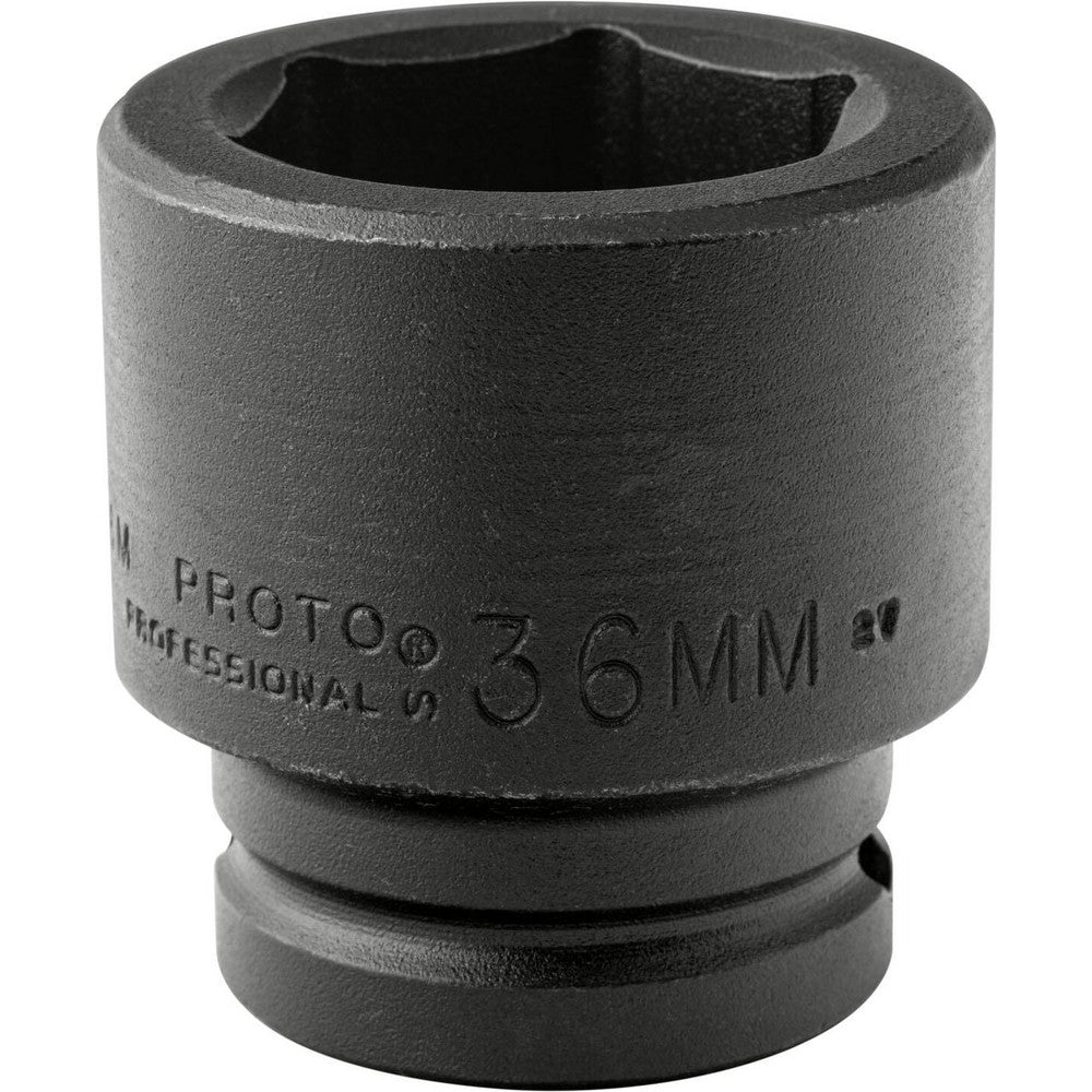 Proto J07536M Impact Socket 3/4" Drive, 36mm Socket, Hex Drive