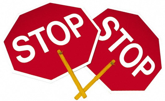 AccuformNMC PS2 Yield Sign Octagon, "Stop"