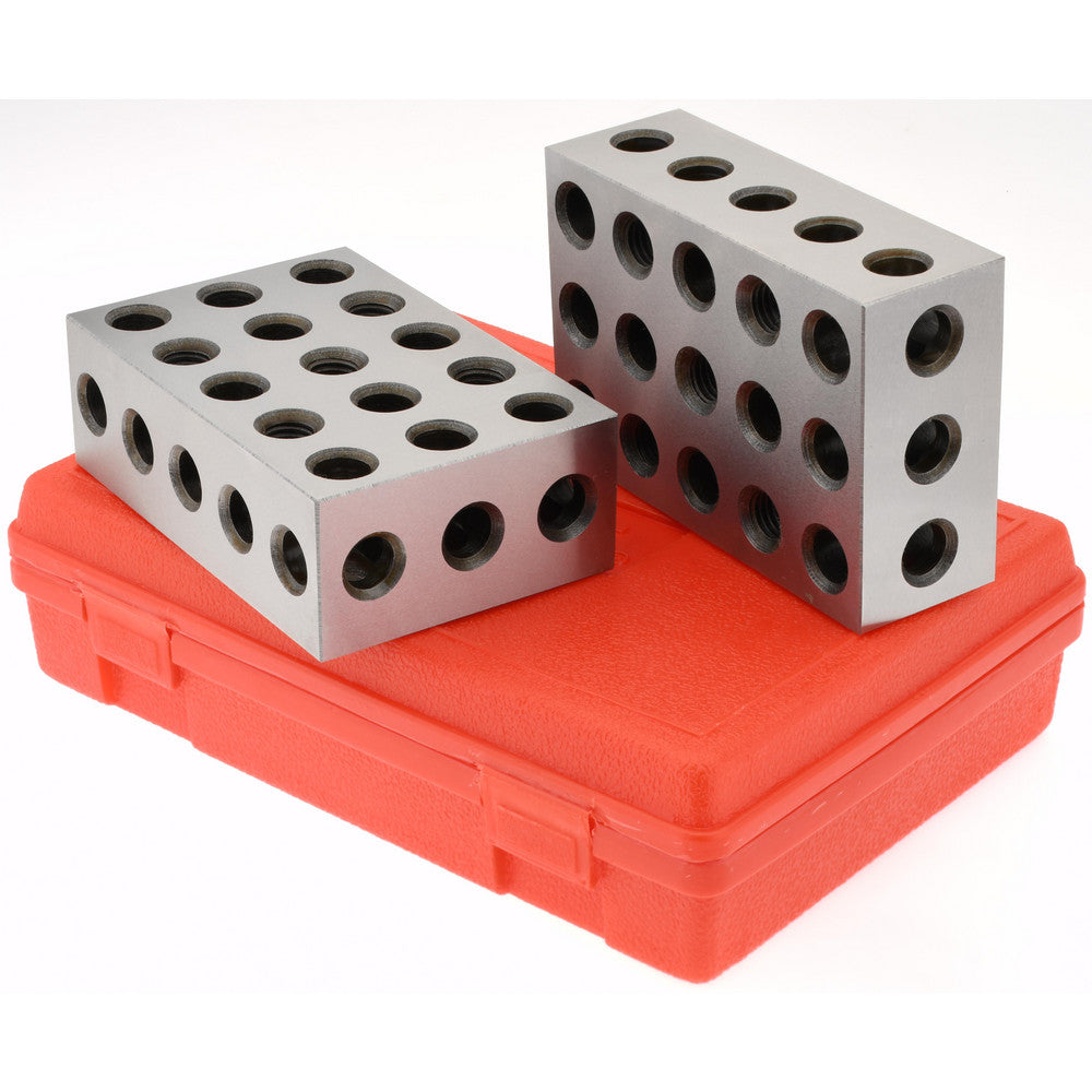 SPI 13-671-3 Setup Block 0.0003 Squareness, Hardened Steel, 2-4-6 Block
