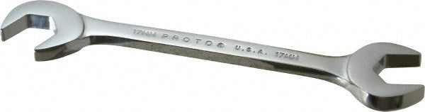 Proto J3117M Open End Wrench Double End Head, 17 mm, Double Ended