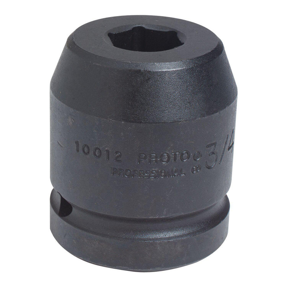Proto J10012 Impact Socket 1" Drive, 3/4" Socket, Hex Drive