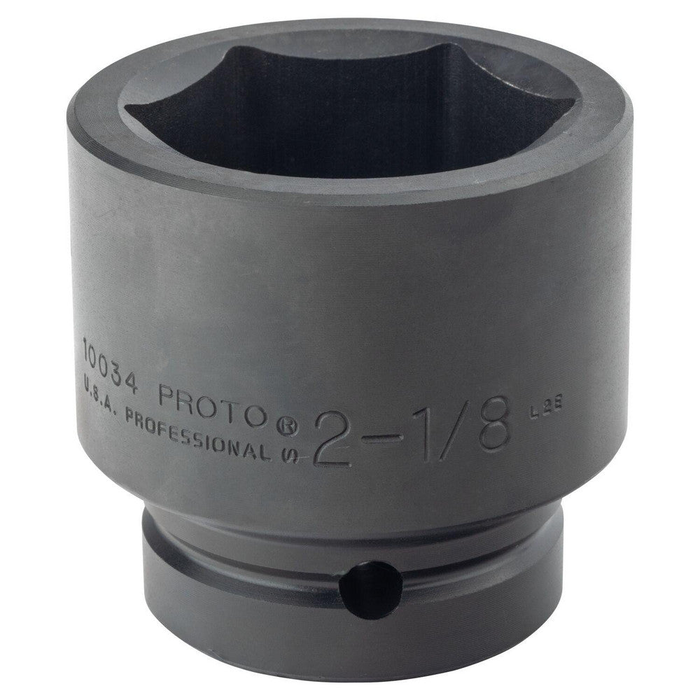 Proto J10034 Impact Socket 1" Drive, 2-1/8" Socket, Hex Drive