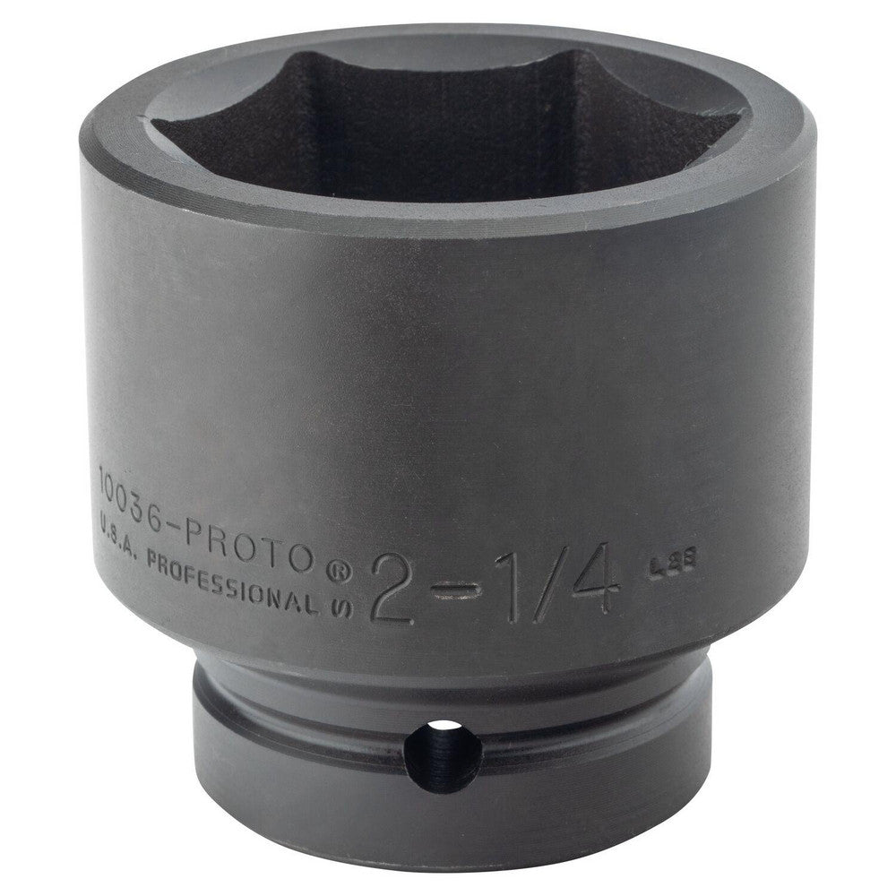 Proto J10036 Impact Socket 1" Drive, 2-1/4" Socket, Hex Drive