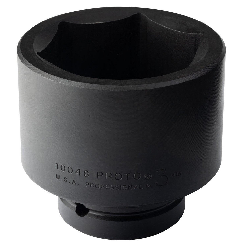 Proto J10048 Impact Socket 1" Drive, 3" Socket, Hex Drive