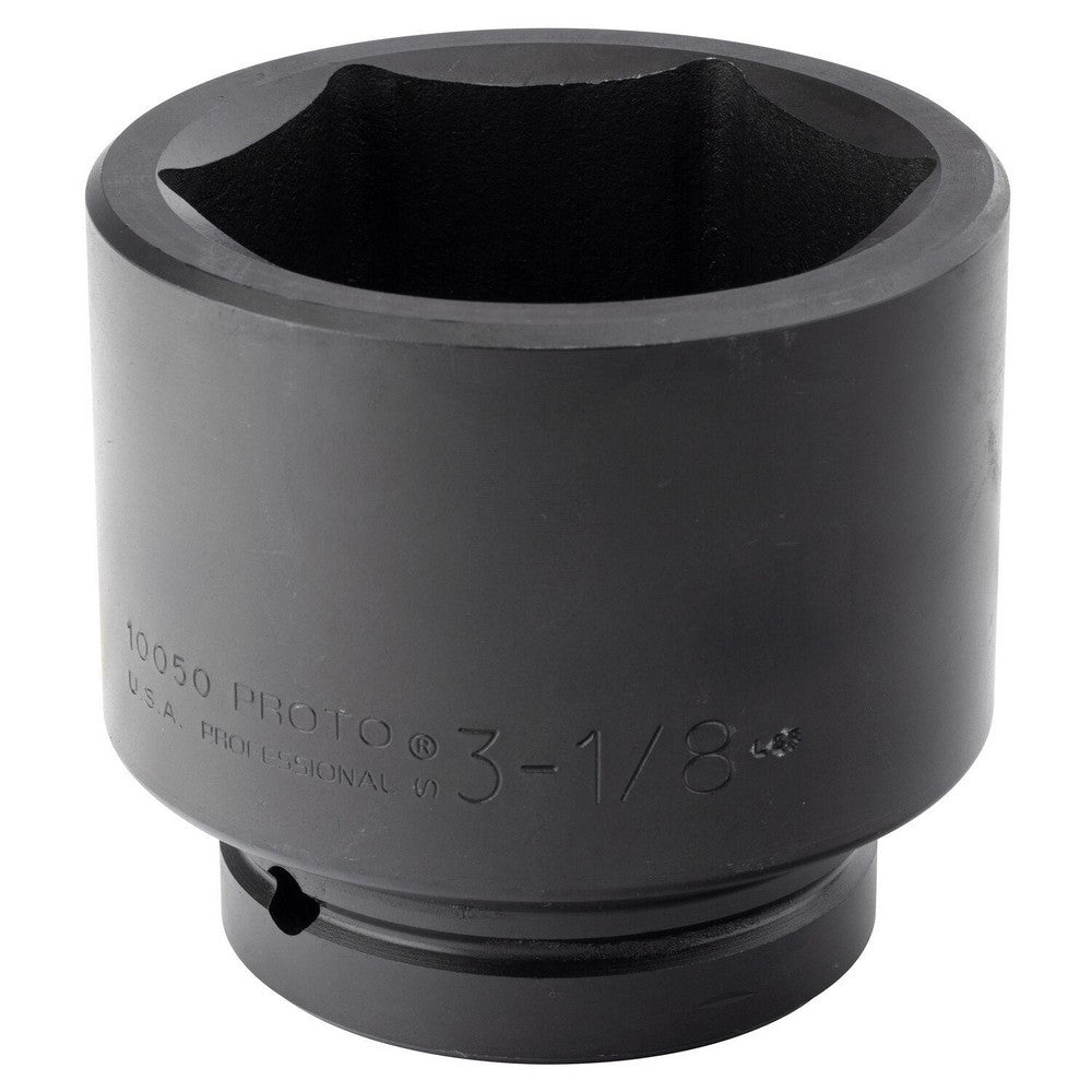 Proto J10050 Impact Socket 1" Drive, 3-1/8" Socket, Hex Drive