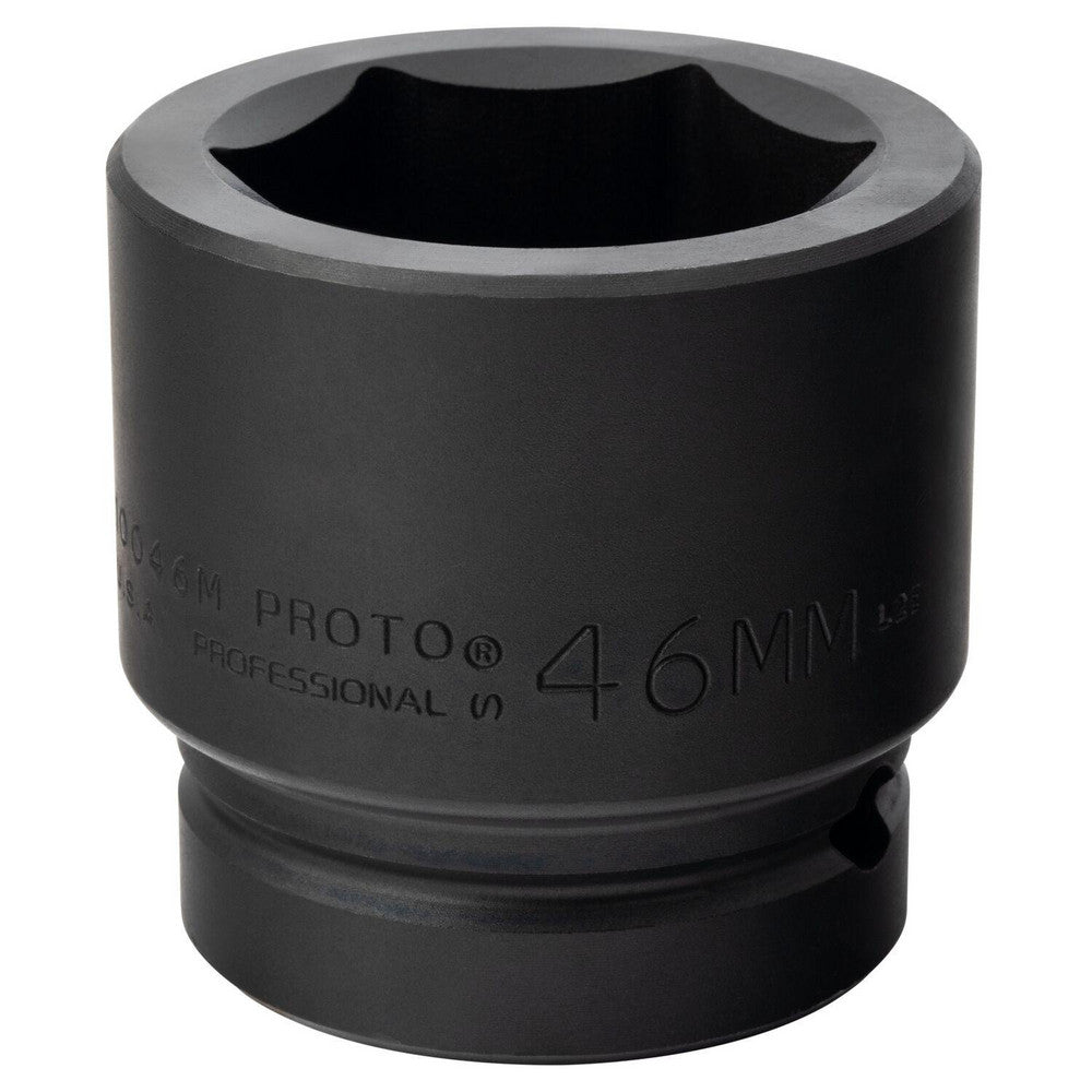 Proto J10046M Impact Socket 1" Drive, 46mm Socket, Hex Drive