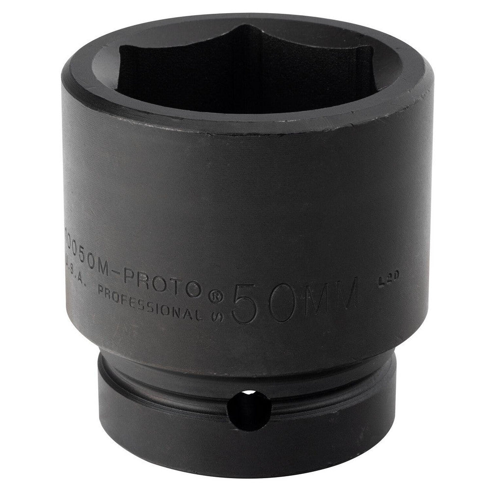 Proto J10050M Impact Socket 1" Drive, 50mm Socket, Hex Drive
