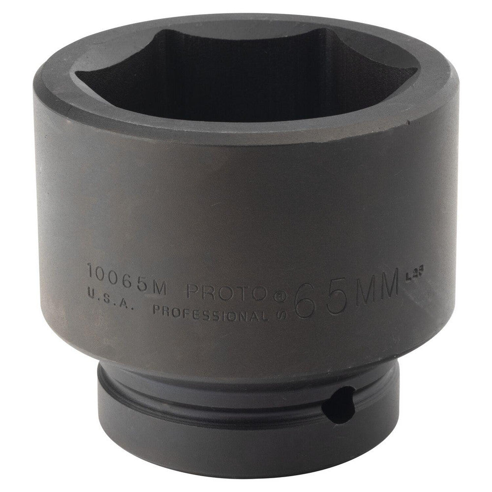 Proto J10065M Impact Socket 1" Drive, 65mm Socket, Hex Drive