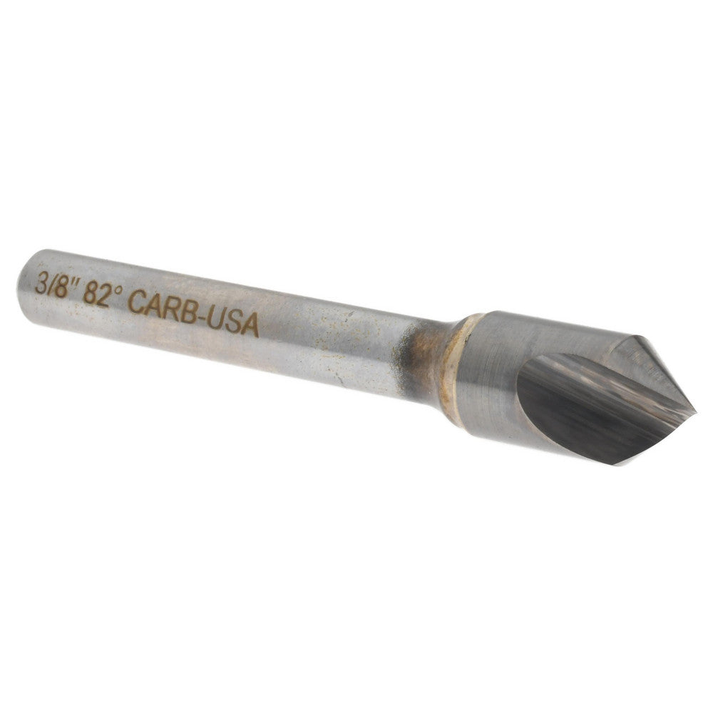 Atrax 331-005060 Countersink 3/8" Head Dia, 82.00 deg Included Angle, 1 Flute, Solid Carbide, Right Hand Cut