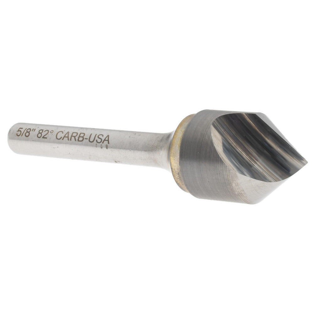 Atrax 331-027060 Countersink 5/8" Head Dia, 82.00 deg Included Angle, 1 Flute, Solid Carbide, Right Hand Cut