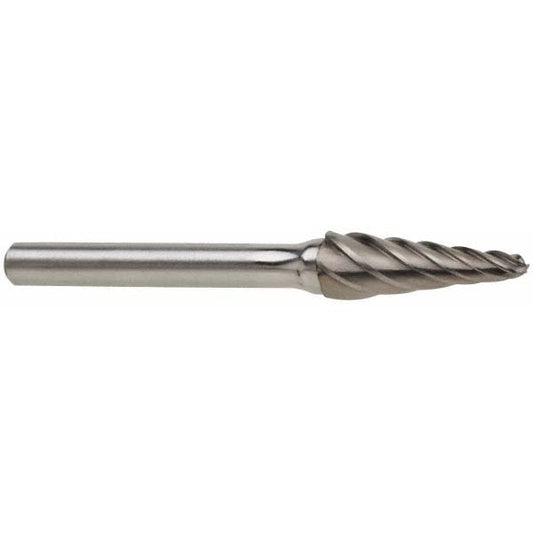 Kyocera SGS Precision Tools 19074 Abrasive Burr SL-5NF, 5/8" Cut Dia, Ball Nose Cone, Aluma Cut