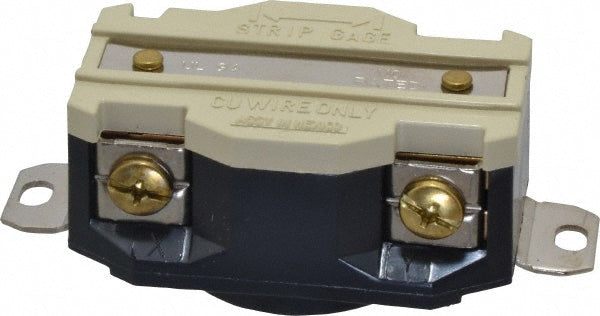 Leviton 2730 480 VAC, 30 Amp, L16-30R NEMA, Self Grounding Receptacle