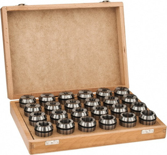 Parlec ER40-S024 Collet Set 24 Pc, Series ER40, 1" Capacity