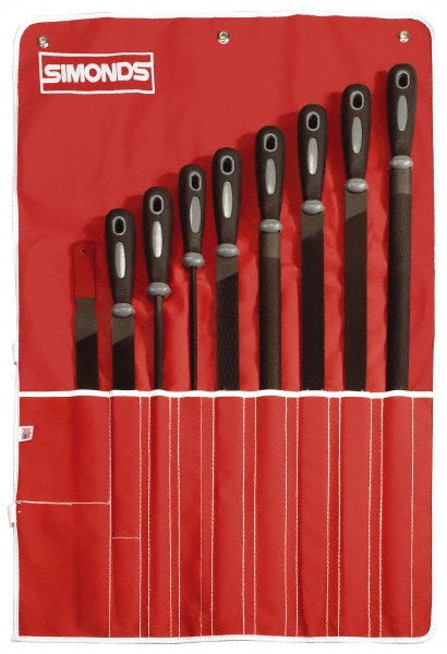 Simonds File 78761810 File Set 9 Pc, American
