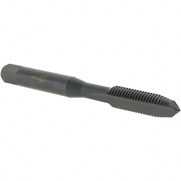 OSG 1195401 Straight Flute Tap 1/4-28 UNF, 2 Flute, Plug Chamfer, 3B Class of Fit, High-Speed Steel, Oxide Finish