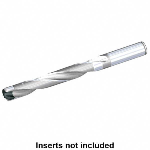 Kennametal 1798205 Replaceable-Tip Drill 14.29 to 14.5 mm Dia, 100.01 mm Max Depth, 19.05 mm Straight-Cylindrical Shank