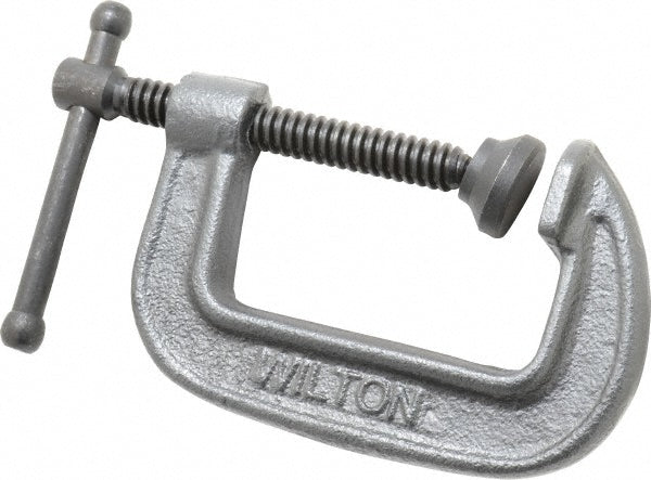 Wilton 22001 C-Clamp 2-1/2" Max Opening, 1-3/4" Throat Depth, Light-Duty, Ductile Iron Body