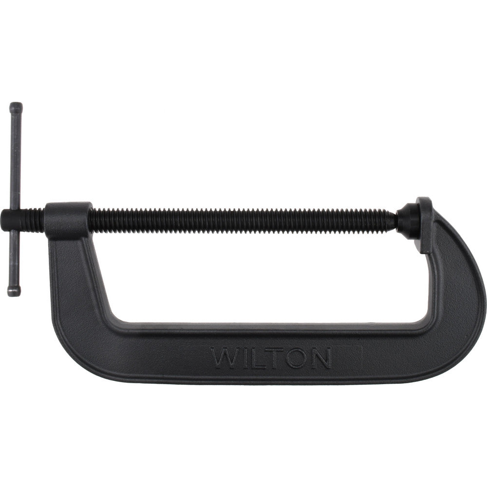 Wilton 22007 C-Clamp 10" Max Opening, 3-5/8" Throat Depth, Light-Duty, Ductile Iron Body