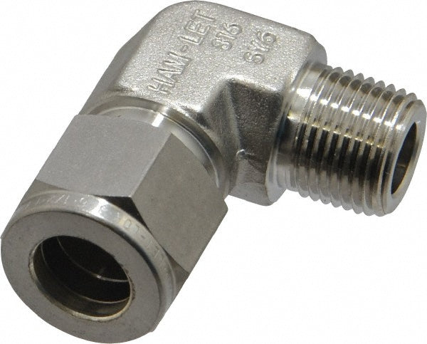 Ham-Let 3002194 Compression Tube Male Elbow 3/8" Thread, Compression x MNPT