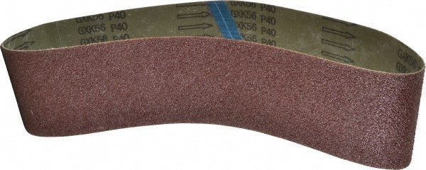 Tru-Maxx 7272 Abrasive Belt 4" Wide, 36" Long, 40 Grit, Aluminum Oxide
