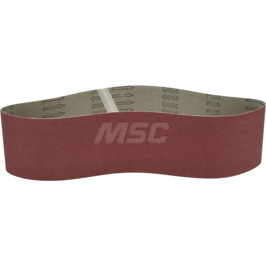Tru-Maxx 7277 Abrasive Belt 4" Wide, 36" Long, 120 Grit, Aluminum Oxide
