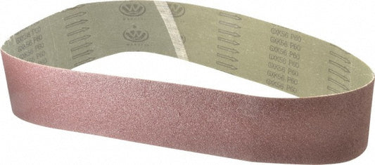Tru-Maxx 7285 Abrasive Belt 4" Wide, 48" Long, 60 Grit, Aluminum Oxide
