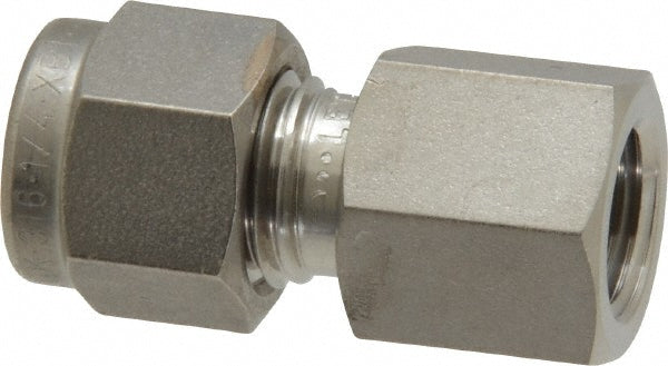 Ham-Let 3001788 Compression Tube Connector 1/8" Thread, Compression x FNPT