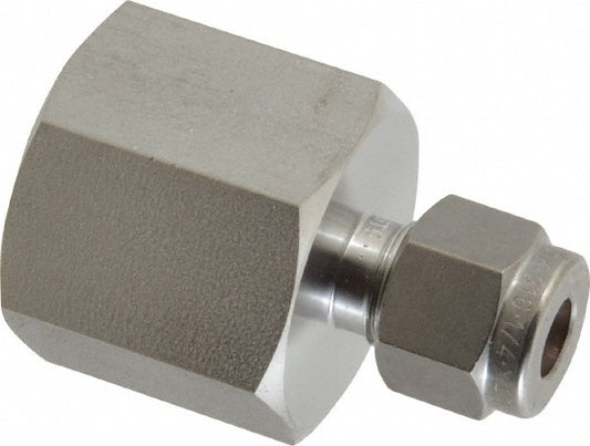 Ham-Let 3001791 Compression Tube Connector 1/2" Thread, Compression x FNPT