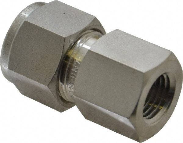 Ham-Let 3001802 Compression Tube Connector 1/4" Thread, Compression x FNPT