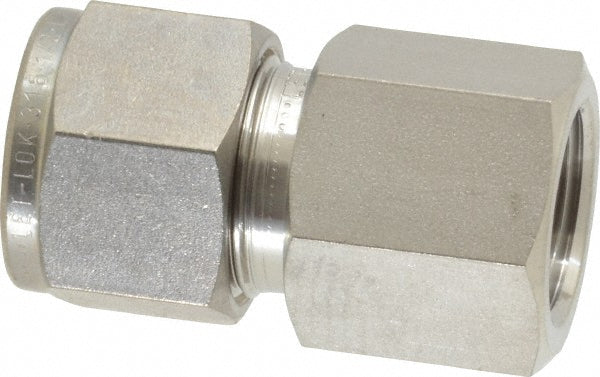 Ham-Let 3001803 Compression Tube Connector 3/8" Thread, Compression x FNPT