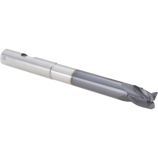 Seco 17000070 Corner Radius End Mill 1/2" Dia, 5/8" LOC, 0.0300" Radius, 3 Flute, Solid Carbide