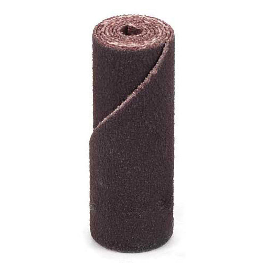 Superior Abrasives A014176 Straight Cartridge Roll 1/2" Dia, 1-1/2" OAL, 80 Grit, Aluminum Oxide