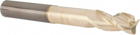 Accupro 95171875 Roughing & Finishing End Mill 3/4" Dia, 3 Flutes, Square End, Chipbreaker, Solid Carbide