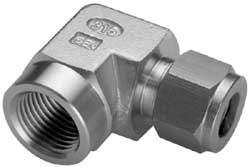 Ham-Let 3002241 Compression Tube Female Elbow 1/4" Thread, Compression x FNPT