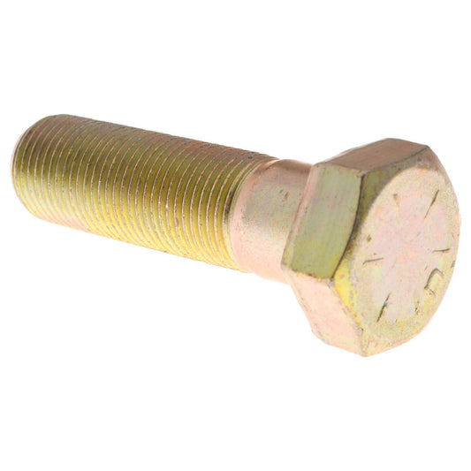 HHCS Made In USA 39450 Hex Head Cap Screw 5/8-18 x 2-1/4", Grade 8 Steel, Zinc Yellow Dichromate Finish