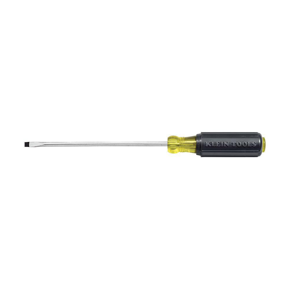 Klein Tools 608-3 Slotted Screwdriver 1/8" Width, 5-3/4" OAL, 3" Blade Length
